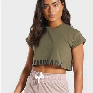 Gymshark Fraction Crop Top